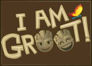 GOG I am Groot PHOTO MAGNET 2 1/2" x 3 1/2 ITEM: 72510MV Ata-boy