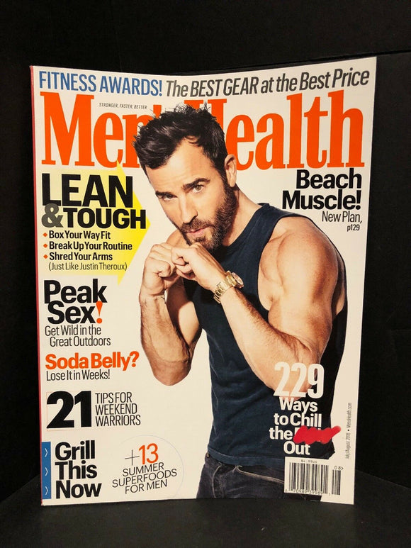 Men's Health Magazine July/August 2018  Lean & Tough Beach Muscle Brand NEW