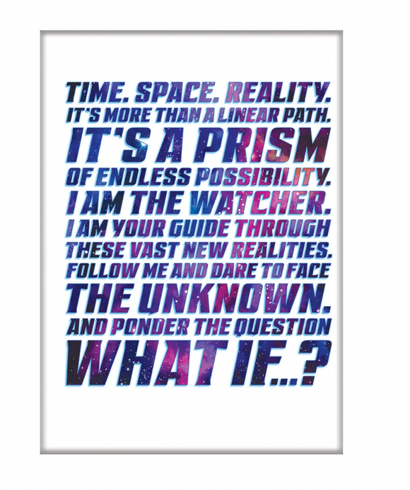 Marvel Comics What If Quote Ata-Boy Magnet 2.5