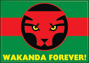 Wakanda Forever PHOTO MAGNET 2 1/2" x 3 1/2 ITEM: 72892MV Ata-Boy