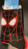 Marvel Spiderman Mens Novelty Socks 2 Pairs Sz 6-12