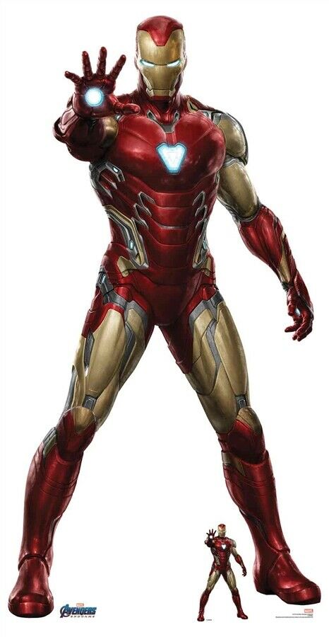 Marvel Iron Man Robert Downey Jr Avengers Endgame Star Cutouts Standee NEW