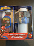 Spiderman Youth Touch Screen LED Watch w/Interchangeable Straps