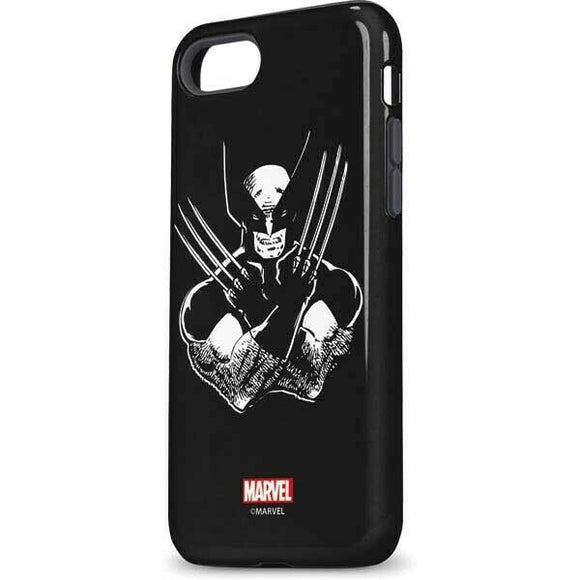 Wolverine Black and White iPhone 7/8 Skinit ProCase Marvel NEW