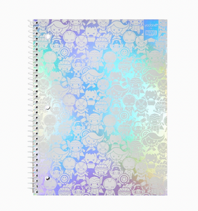 Spiral Notebook 1 Subject College Ruled Marvel Kawaii Avengers - Yoobi