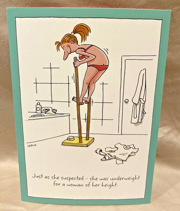 Birthday Greeting Card w/Envelope NEW