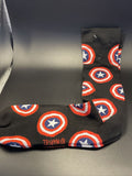 Marvel Captain American Shield 2 Pairs Men’s Socks Size 6-12