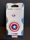 PopSockets: PopGrip w/Swappable Top for Phones &Tablets Captain America Shield