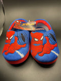 Marvel Spiderman Action Pose Kids Foam Slippers Size 9/10