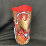 Tervis  Iron Man Iconic Wrap Tumbler With Travel Lid 16oz Marvel