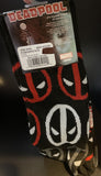 Marvel Deadpool Pose & Logo 2Pack Mens Socks Sz 6-12