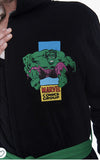 Marvel Avengers Hulk Mens French Terry Fur Long Sleeve Pajama Robe Size M