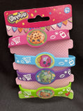 Shopkins Party Supplies Rubber Bracelets One Pack Of 4