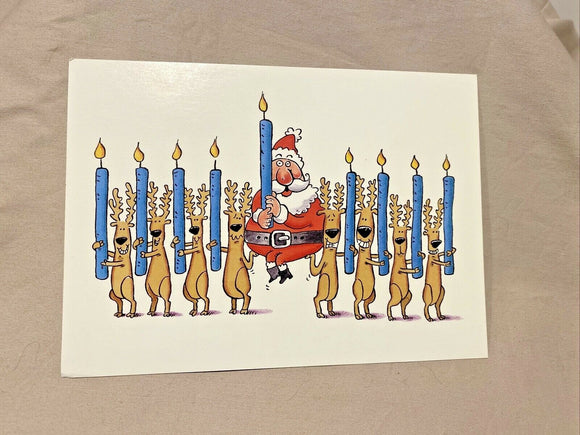 Hanukkah Greeting Card W/Envelope NEW