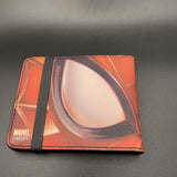 Buckle Down Spiderman Eyes Close Up Mens Bifold Wallet