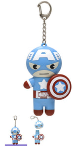 Marvel Lip Smacker 3.5" Captain America Keychain & Lip Balm New