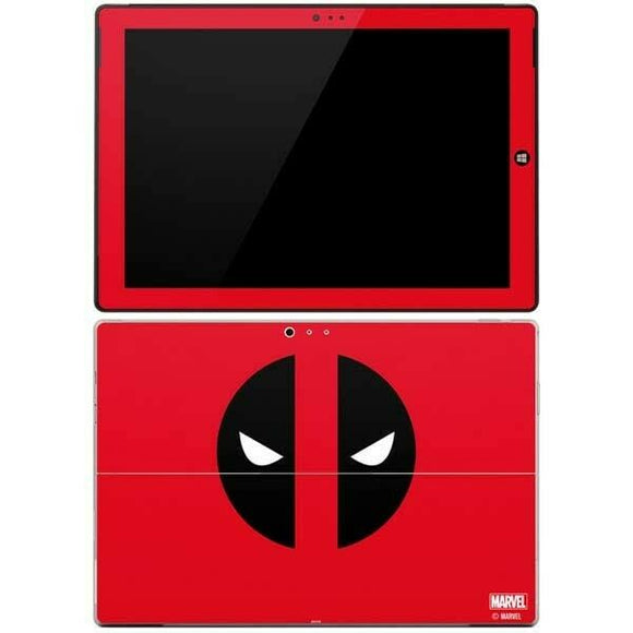 Marvel Deadpool Logo Red Microsoft Surface Pro 3 Skin By Skinit NEW