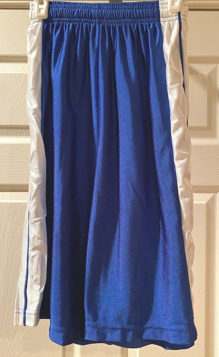 Royal blue youth basketball 2025 shorts