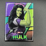 Marvel She Hulk Fist on Purple Ata-Boy Magnet 2.5" X 3.5"