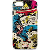 Captain America Rooftop Explosion iPhone 7/8 Skinit ProCase Marvel NEW