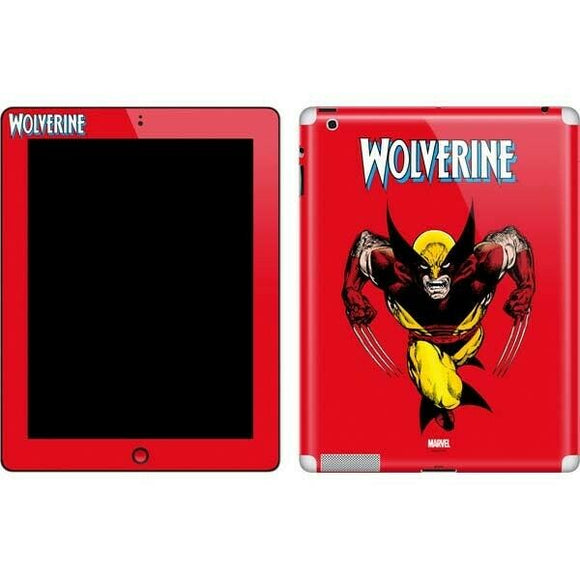 Marvel Wolverine Ready For Action Apple iPad 2 Skin By Skinit NEW