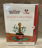 Season's Grootings 3D card Lovepop Holiday NEW