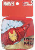 Kids Marvel Iron Man Fabric Face Mask  Ages 4+