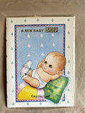 New Baby Boy Greeting Card w/Envelope NEW