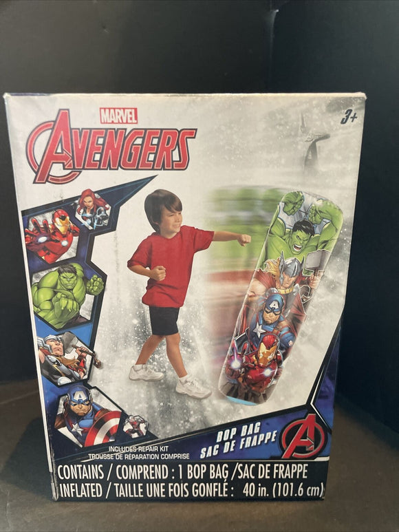 Hedstrom Marvel Avengers 40” Bop Bag Kids Exercise Fun The AVENGERS NEW!!