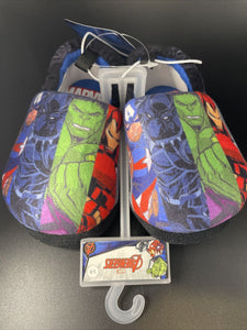 Marvel Avengers Heroes Pose Toddler Foam Plush Slipper Size S 5/6