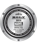 Invicta Men 53mm Marvel Black Panther Black, Silver Dial Chrono Quartz SS Watch