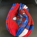 Marvel Spiderman Face Assorted No Show Socks 5Pack Kids Size 6-9