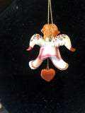 Pink Kelsey Prayer Angel Orn by the Encore Group made by Russ Berrie NEW