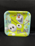 Olaf 9" Square Paper Party Plate 8ct