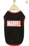 Marvel Logo Dog & Cat T-Shirt, Black By Marvel Size XS