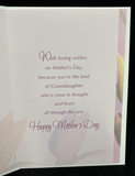 Happy Mother's Day Granddaughter Greeting Card w/Envelope