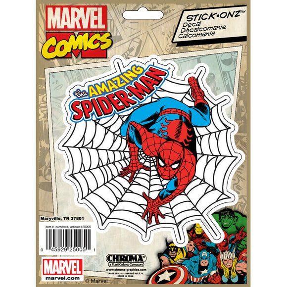 Marvel Comics The Amazing Spider-Man Stick Onz Decal By Chroma