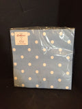 Ideal Home Range Cath Kidston Lunch Napkins Blue White Dots New