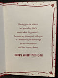 Valentine's Day Niece Greeting Card w/Envelope