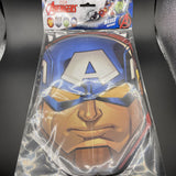 Marvel Avengers Hats/ Masks, 8 Count, Birthday Paper mask Party Supplies
