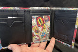 Spiderman Comic Heroes Mens Trifold Leather Wallet in Collectors Tin Box