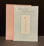 Thank You Maid Of Honor Greeting Card w/Envelope Hallmark NEW