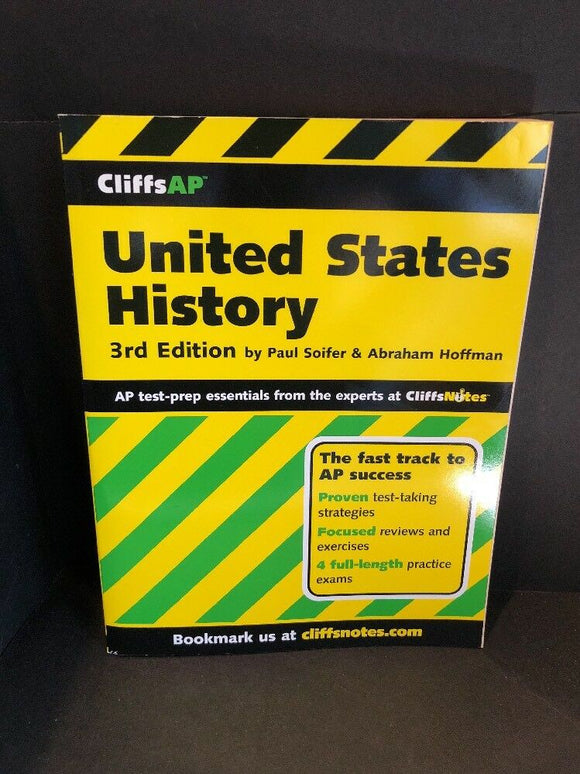 CLIFFS AP UNITED STATES HISTORY PREPARATION GUIDE, 3RD EDITION Brand NEW