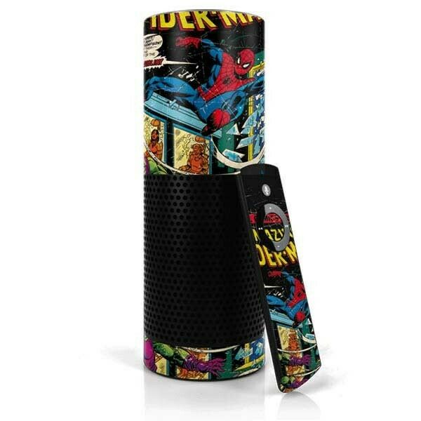 Marvel Comics Spider-Man Amazon Echo Skin By Skinit NEW – The Odd Assortment