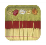 Gerbera Garden 8Ct Square 7” Dessert Plates