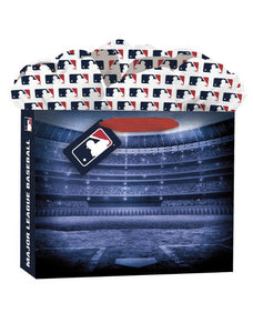 Official MLB Medium GoGo Gift Bags W/ Built In Tissue Bloom NEW