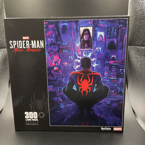 Marvel Spiderman Miles Morales 300 Piece Puzzle
