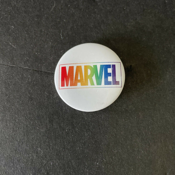 Marvel Logo 1.25” Button Pin Set of 10