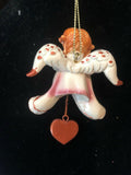 Pink Kaylee Prayer Angel Orn by the Encore Group made by Russ Berrie NEW