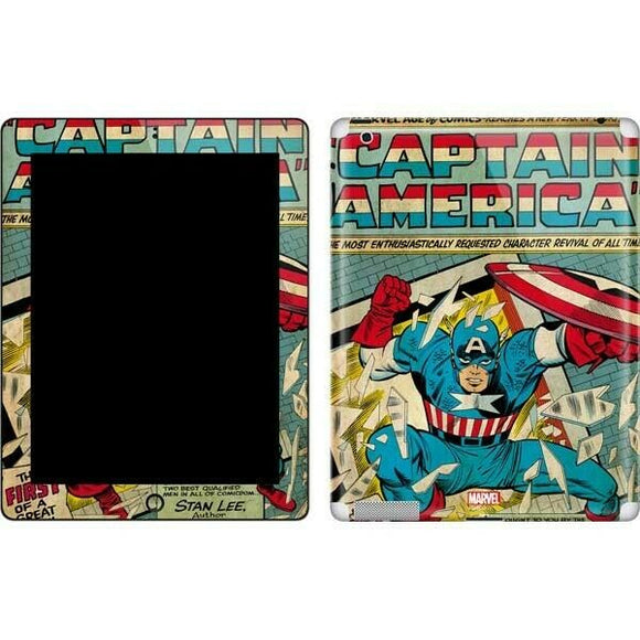 Marvel Captain America Revival Apple iPad 2 Skin By Skinit NEW